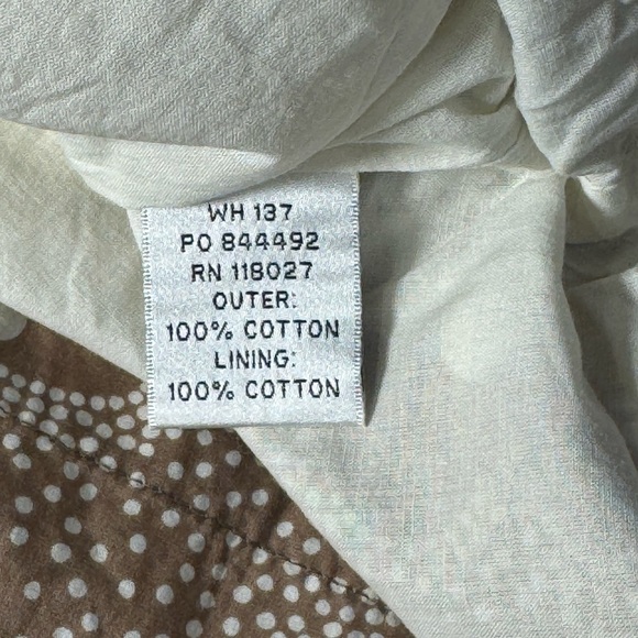 Boden Beige And brown Floral A-Line Sheath Dress Wrap Around Dress Size 10R - Picture 13 of 13